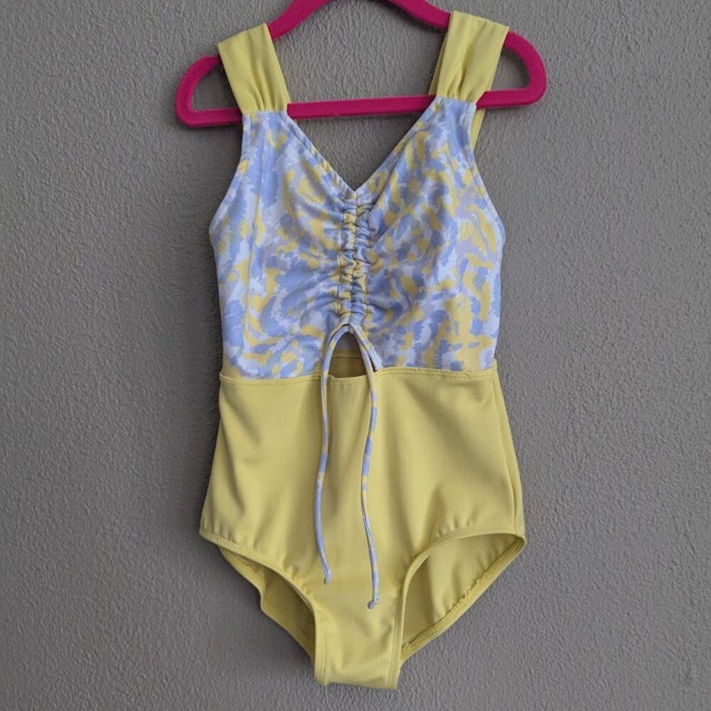 Danznmotion Tank Leotard w/ Adjustable Ruched Front | Child 12/14